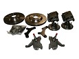 truck - 7978 - 13" Rotor Kits With Drop Spindles (Cross Drilled)