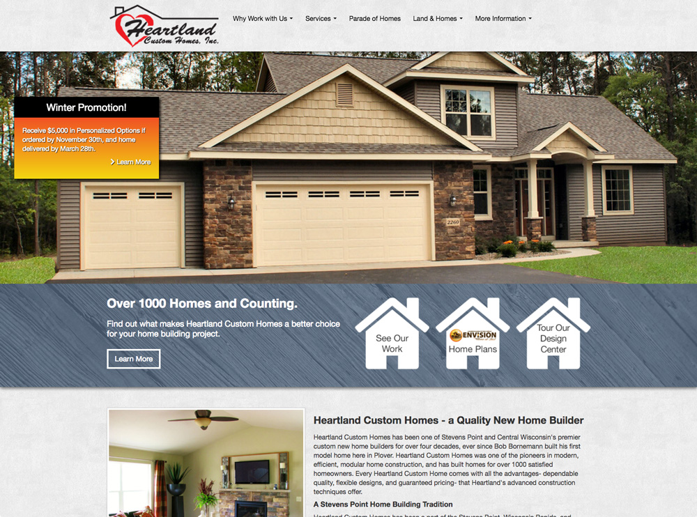 website design in plover, wi