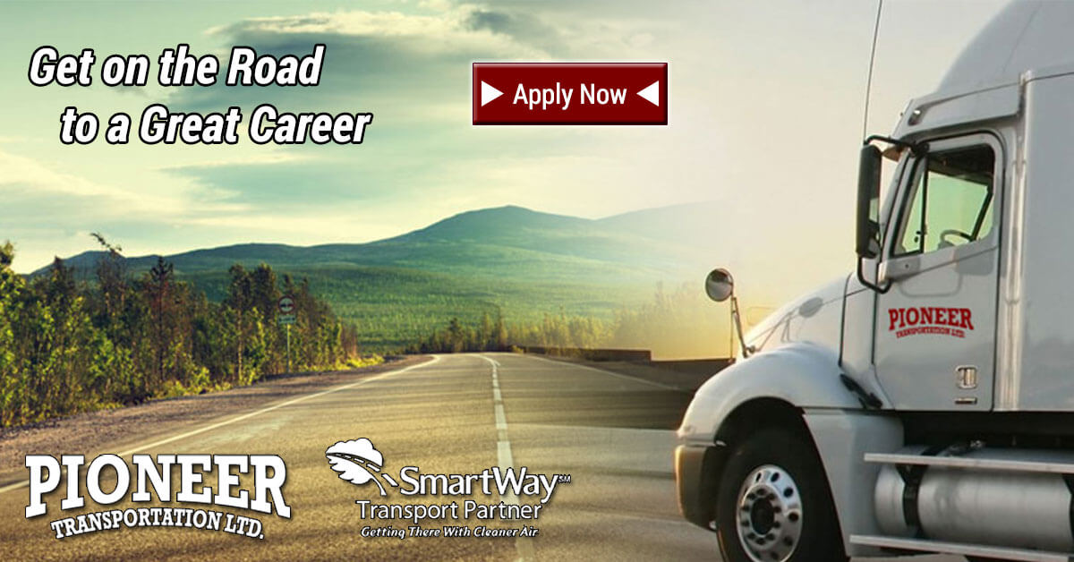 Now Hiring Truck Drivers in Merrill, WI | Pioneer Transportation