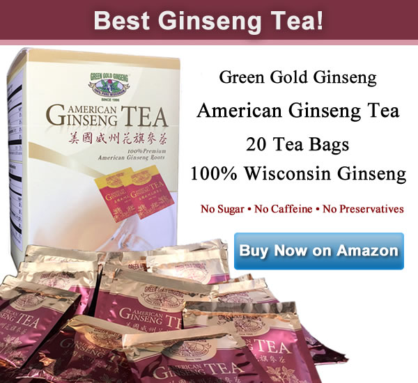 Don't wait! Delicous 100% Herbal Ginseng Tea grown in Wisconsin