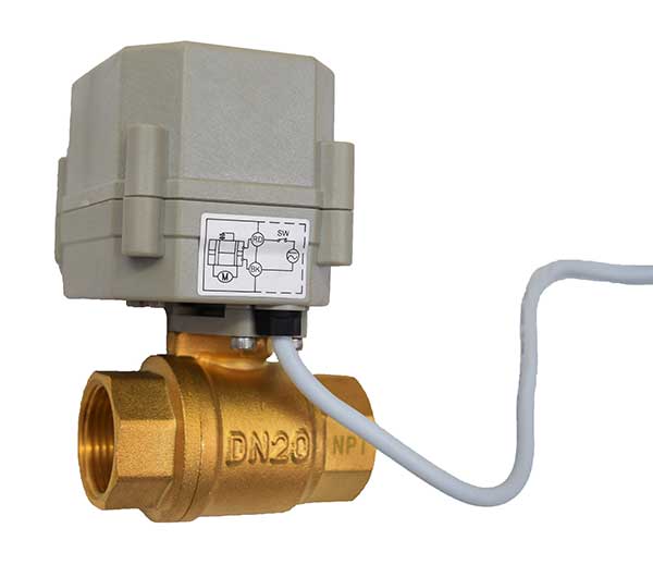 Motorized Compressor ShutOff Valve