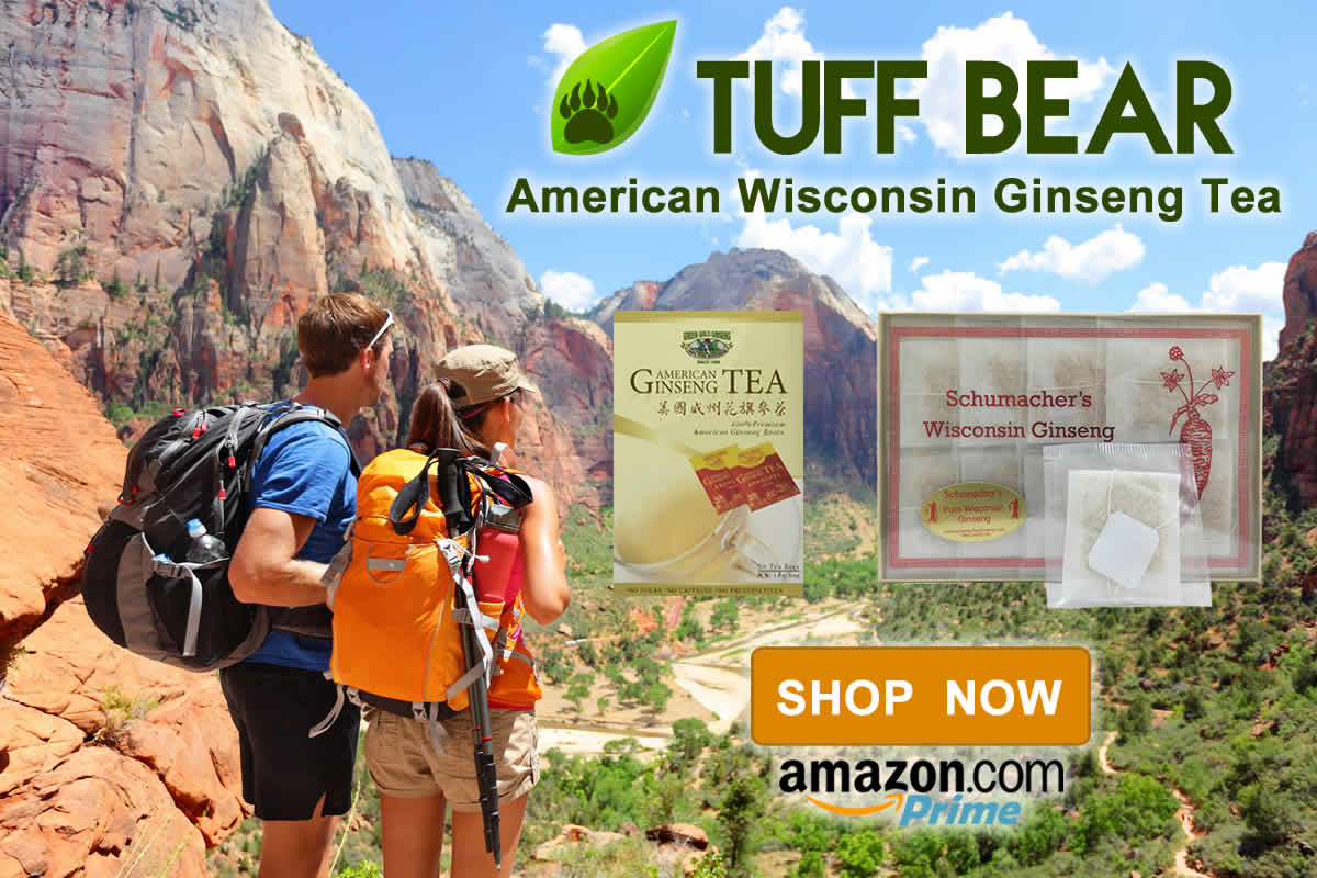 Top Brand! New Wisconsin Ginseng Tea  