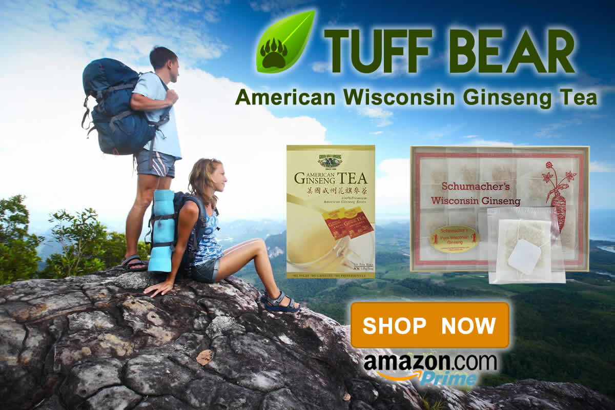Top Brand! Top Wisconsin Ginseng Tea  