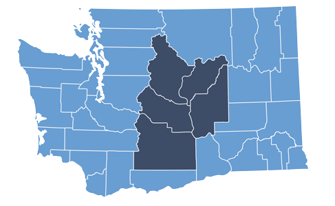 JRCC Service Area Map