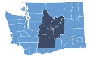 Map of counties