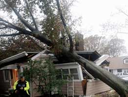 Wind Damage Restoration in Harrah