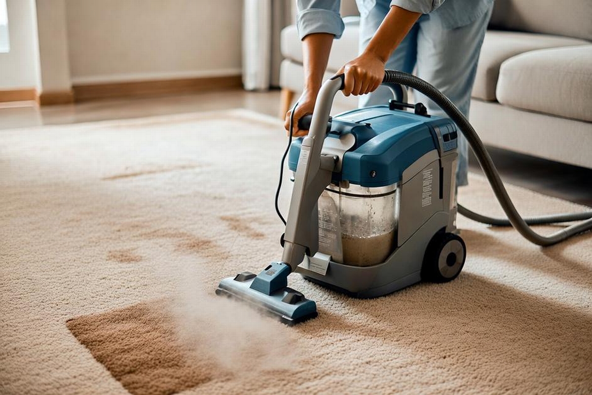 Advantages of Steam Carpet Cleaning and Deep Cleaning Results