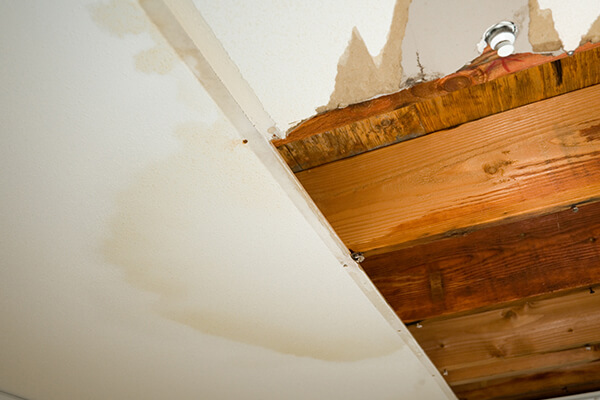 Wet Drywall from Leak