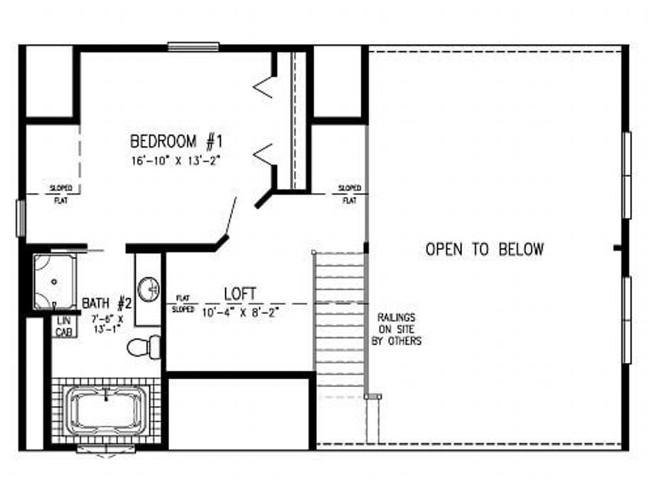 Tahoe Chalet Style Floor Plan | Bries Custom Homes
