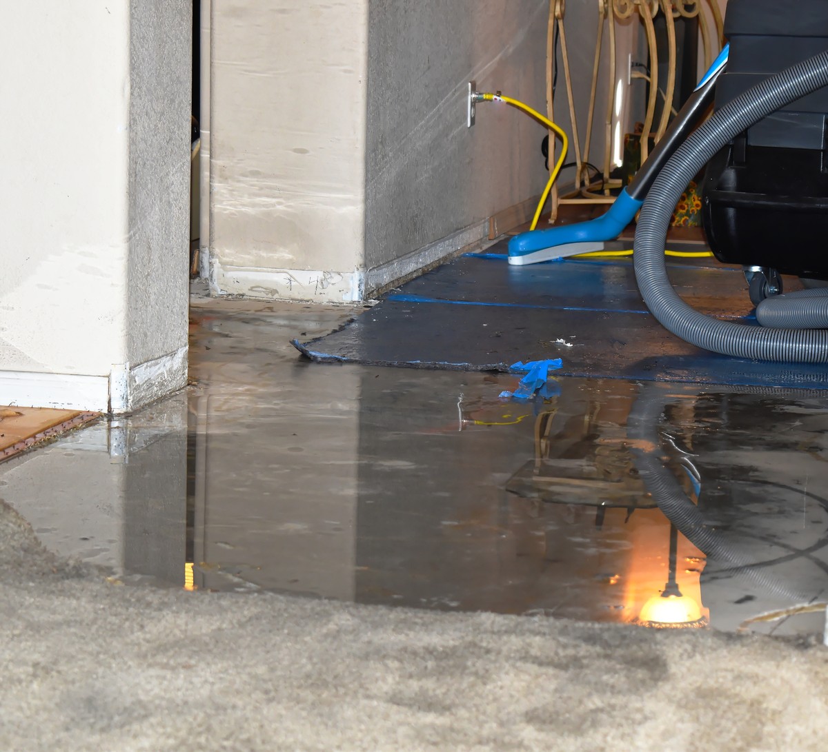 Water Leak Under Concrete Floor and How to Detect It