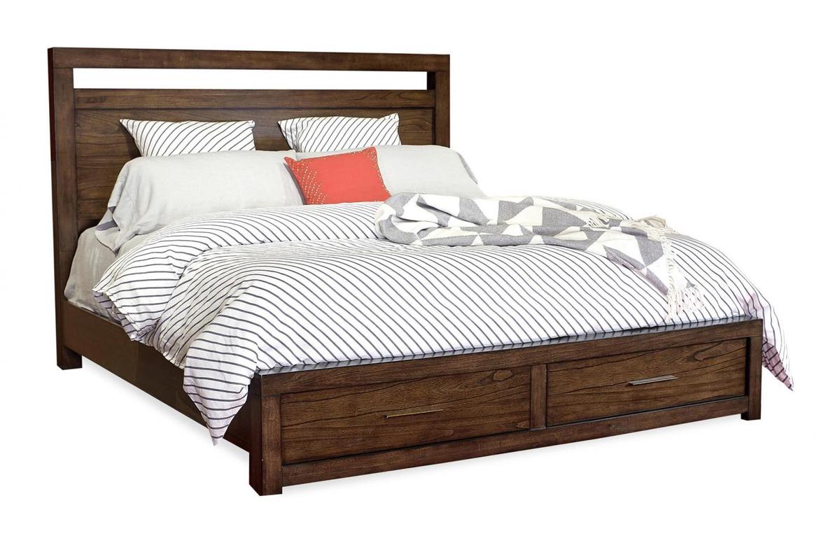 Modern Loft Panel Bed