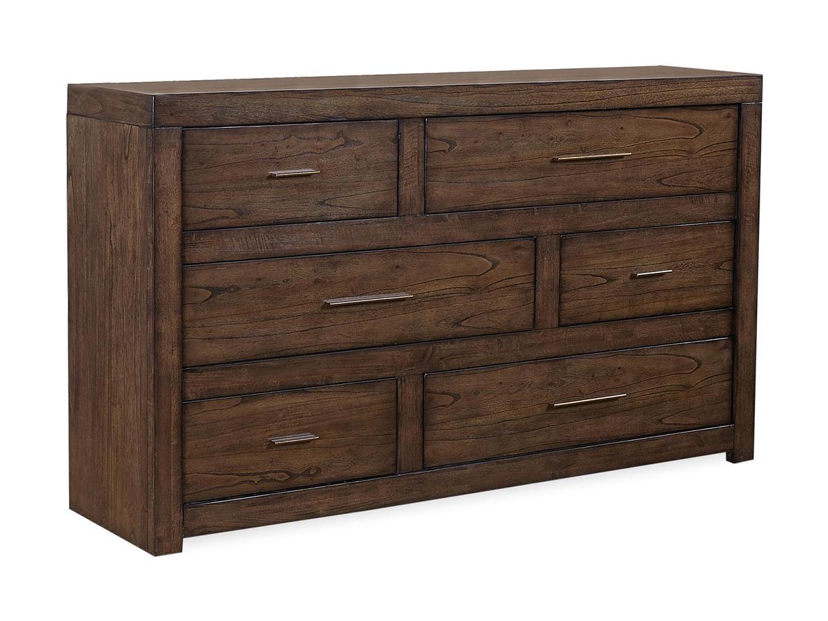 Modern Loft 6 Drawer Dresser