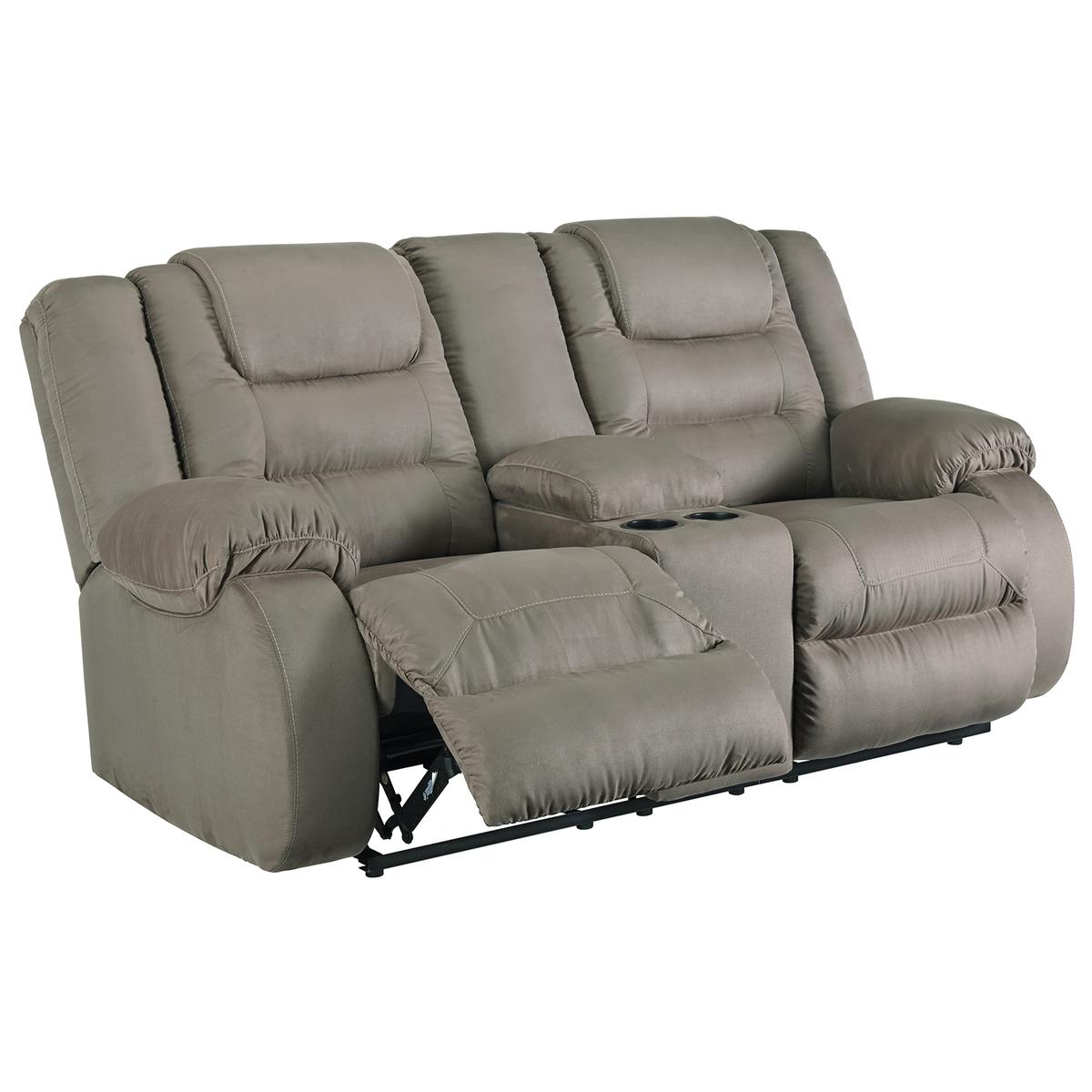 Ashley McCade Reclining Loveseat with Console