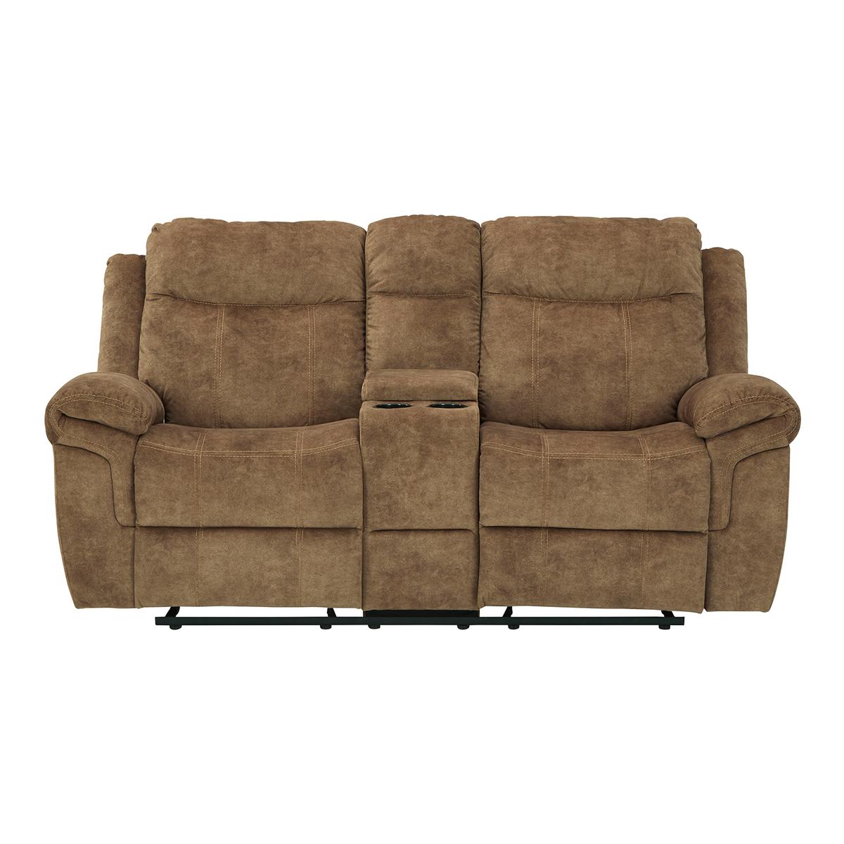 Ashley Huddle-Up Glider Reclining Loveseat w/Console