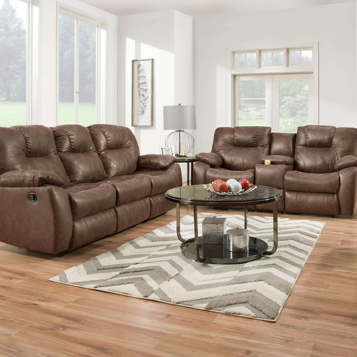 Southern Motion Avalon Power Reclining Loveseat w/Console