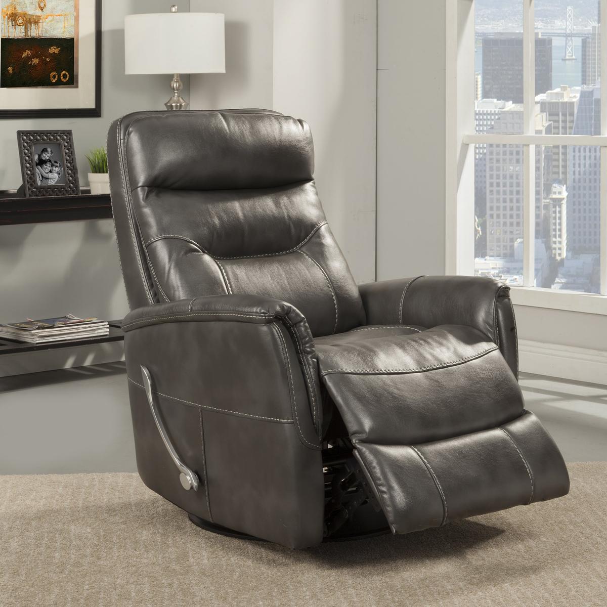 Parker House Gemini Manual Swivel Glider Recliner (PolyBlend)