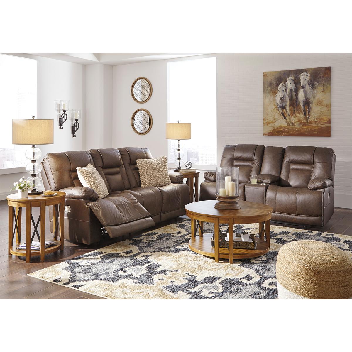 Ashley Wurstrow Power Reclining Console Loveseat