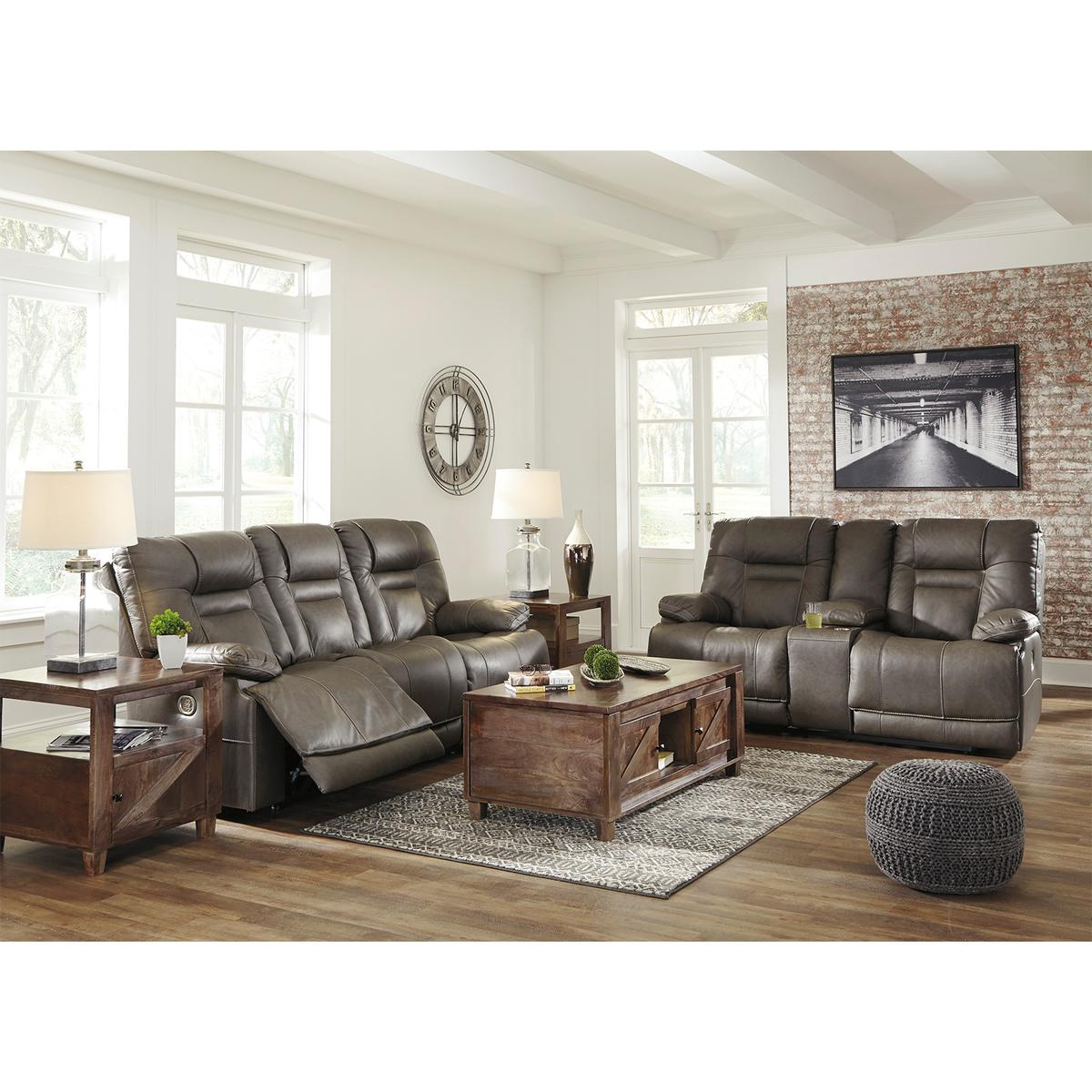 Ashley Wurstrow Power Reclining Console Loveseat