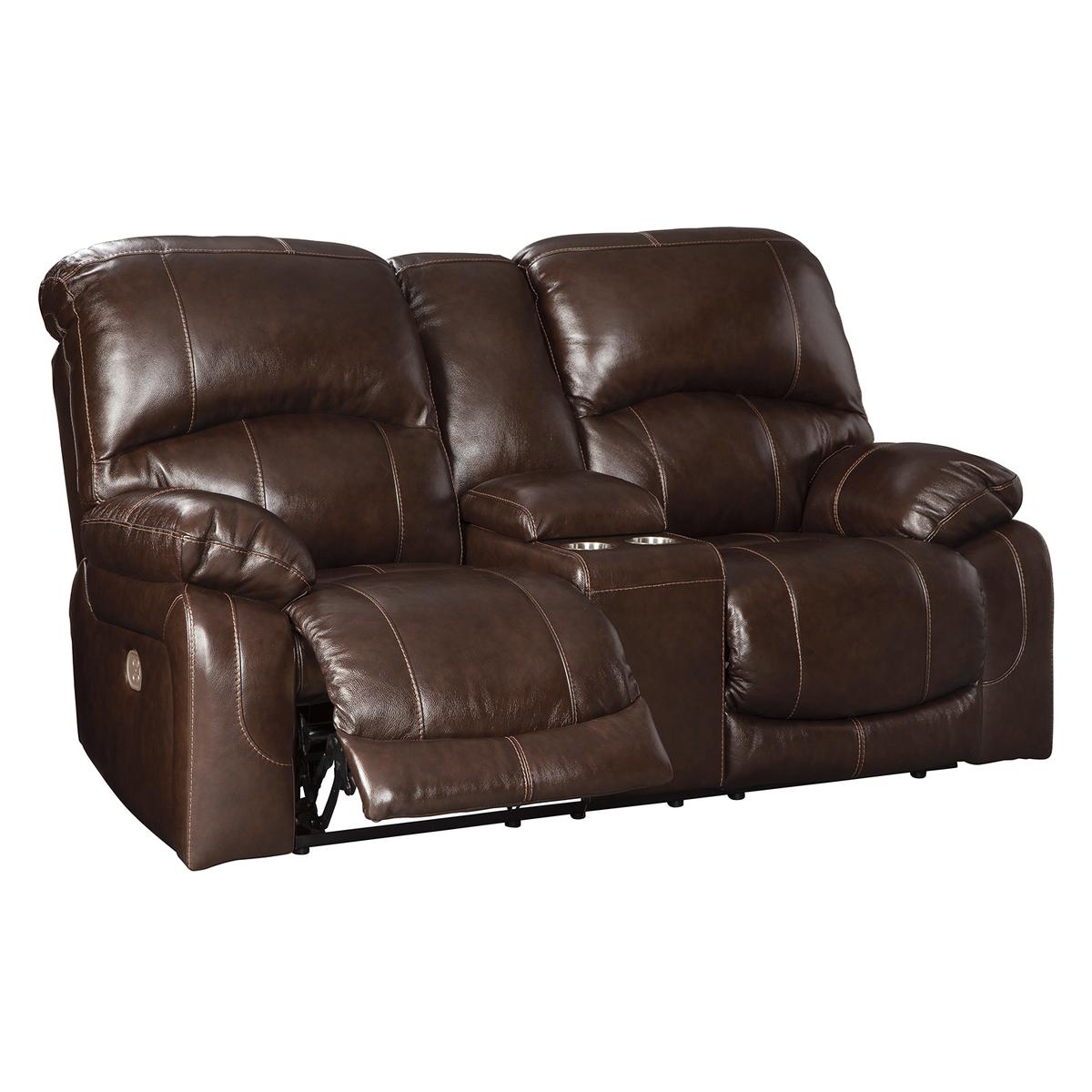 Ashley Hallstrung Power Reclining Console Loveseat