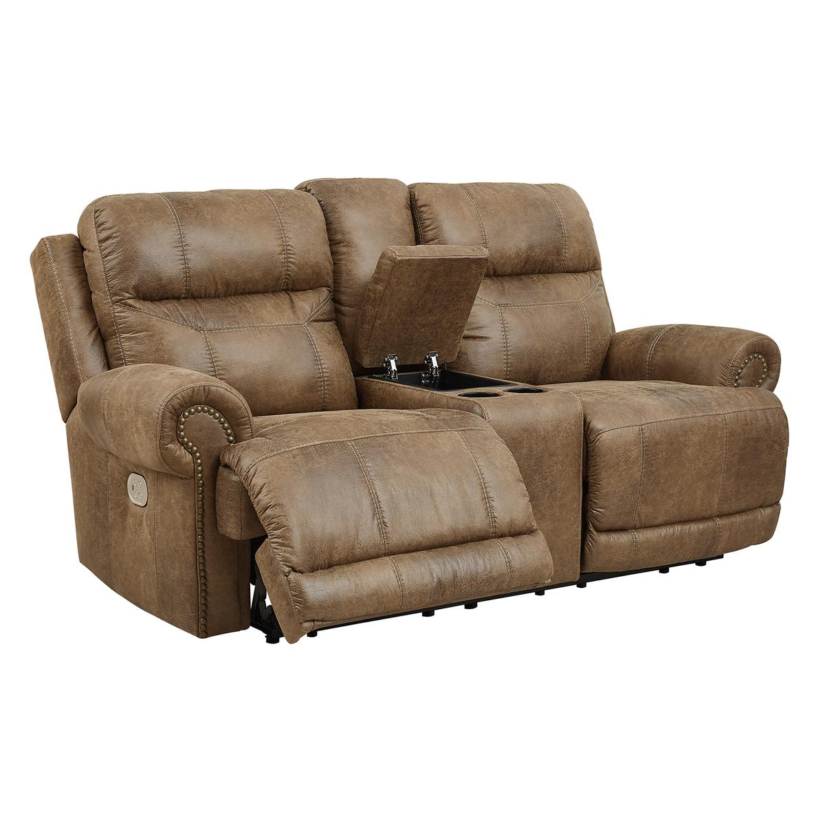 Ashley Grearview Power Reclining Console Loveseat