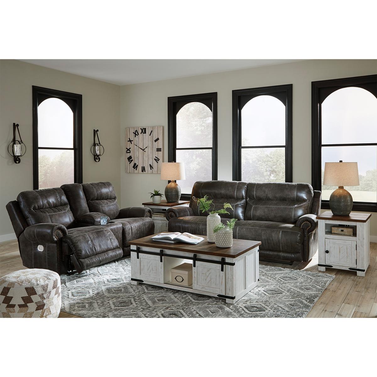 Ashley Grearview Power Reclining Sofa