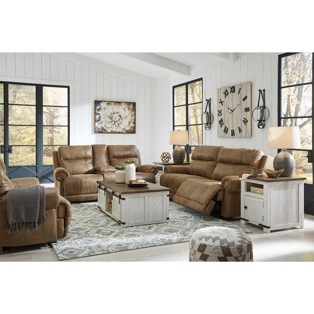 Ashley Grearview Power Reclining Sofa