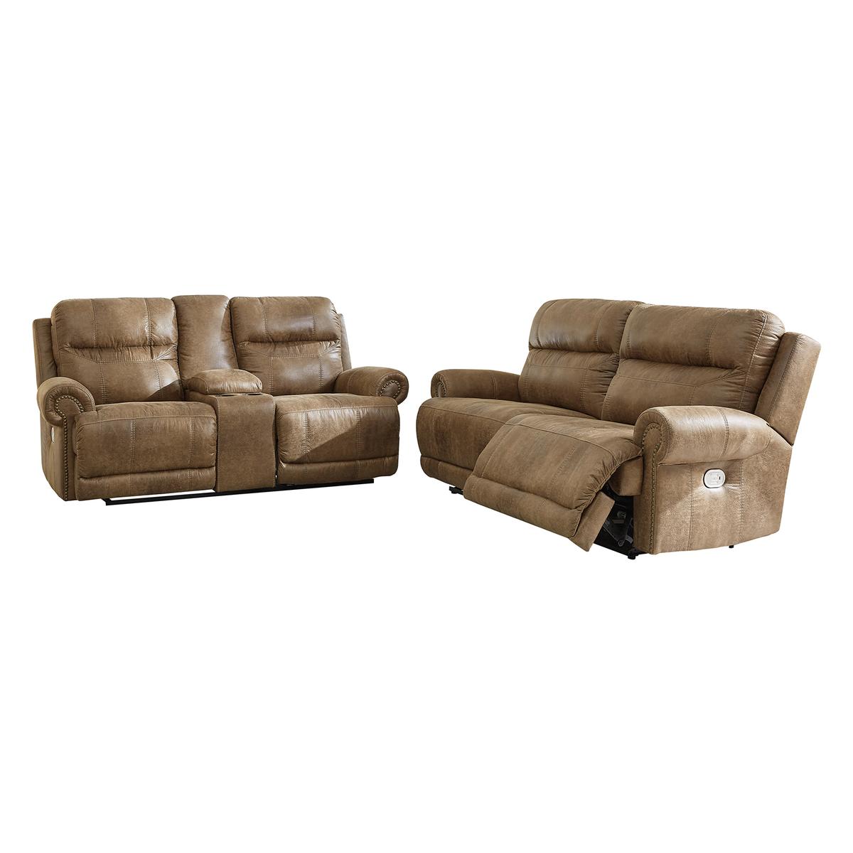 Ashley Grearview Power Reclining Sofa