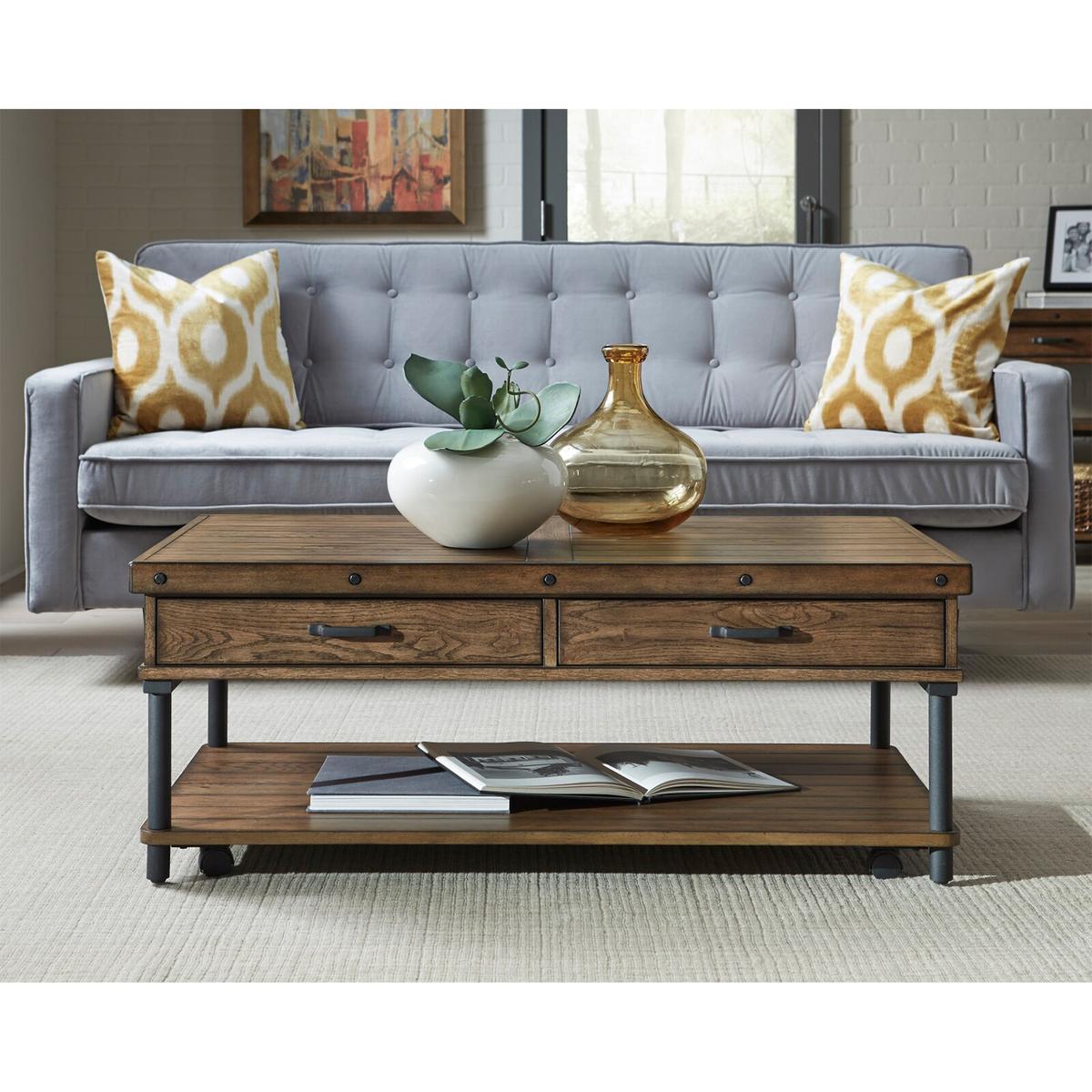 Null Asheville Large Rectangular Cocktail Table