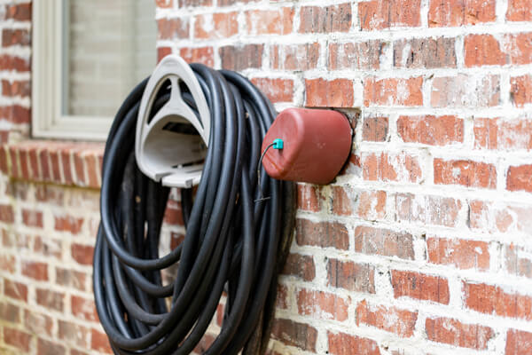 Winterized Outdoor Faucet on Minnesota Home