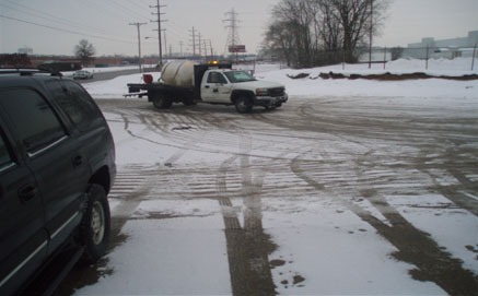 de-icing step 1