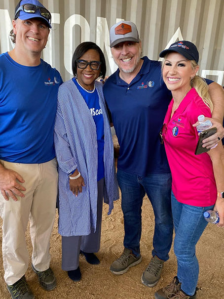 Restoration XP and Ms Marshall the CEO of the Dallas Mavericks Restoration XP and Ms Marshall the CEO of the Dallas Mavericks