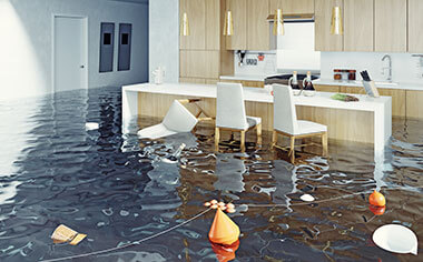 water damage in Seattle, WA