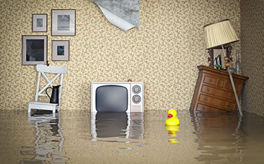 water damage in Rochester, NY