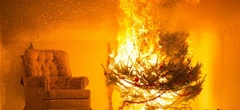 Christmas Tree Fires Can Cause Devastating Results