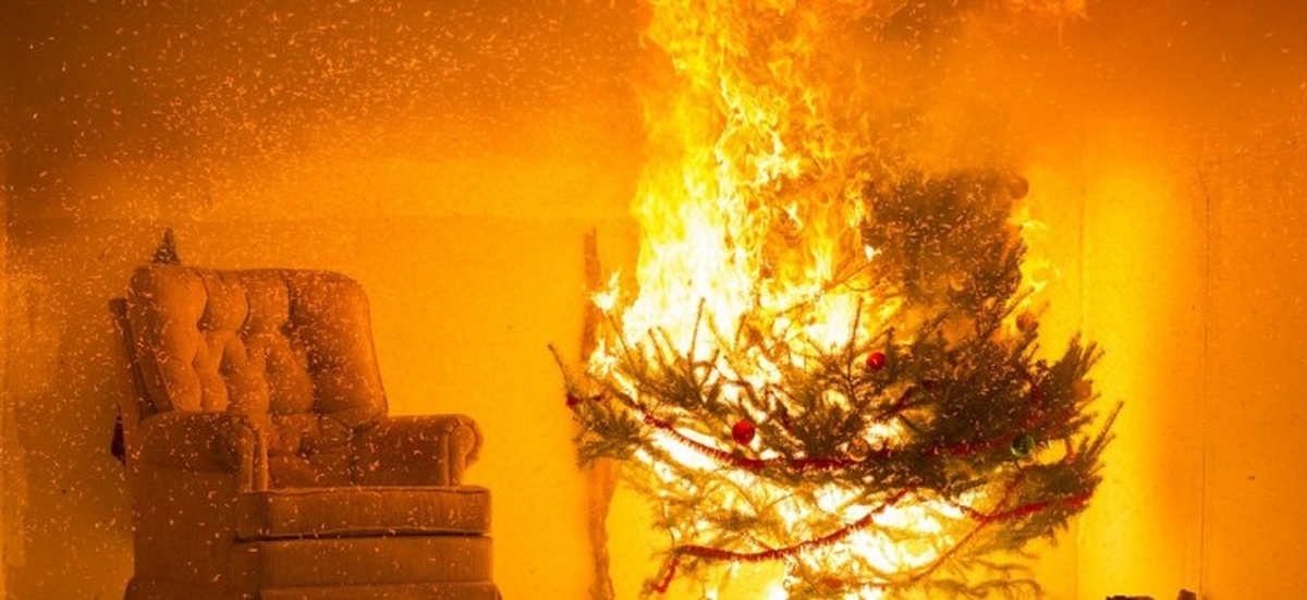 Christmas Tree Fires Can Cause Devastating Results