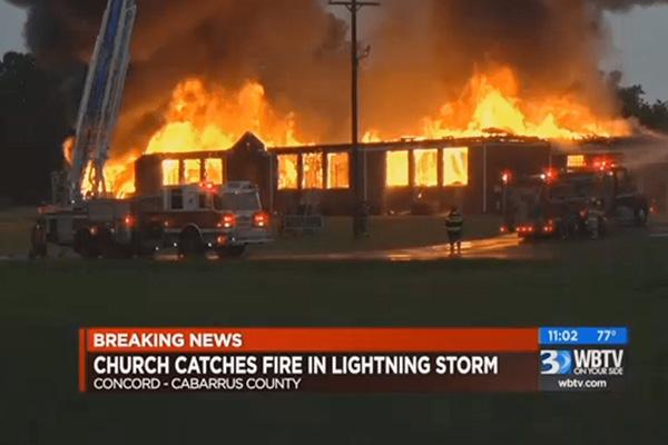 Church Fire Claim