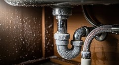 Before Temperatures Drop, Keep Kitchen Sink Pipes from Freezing