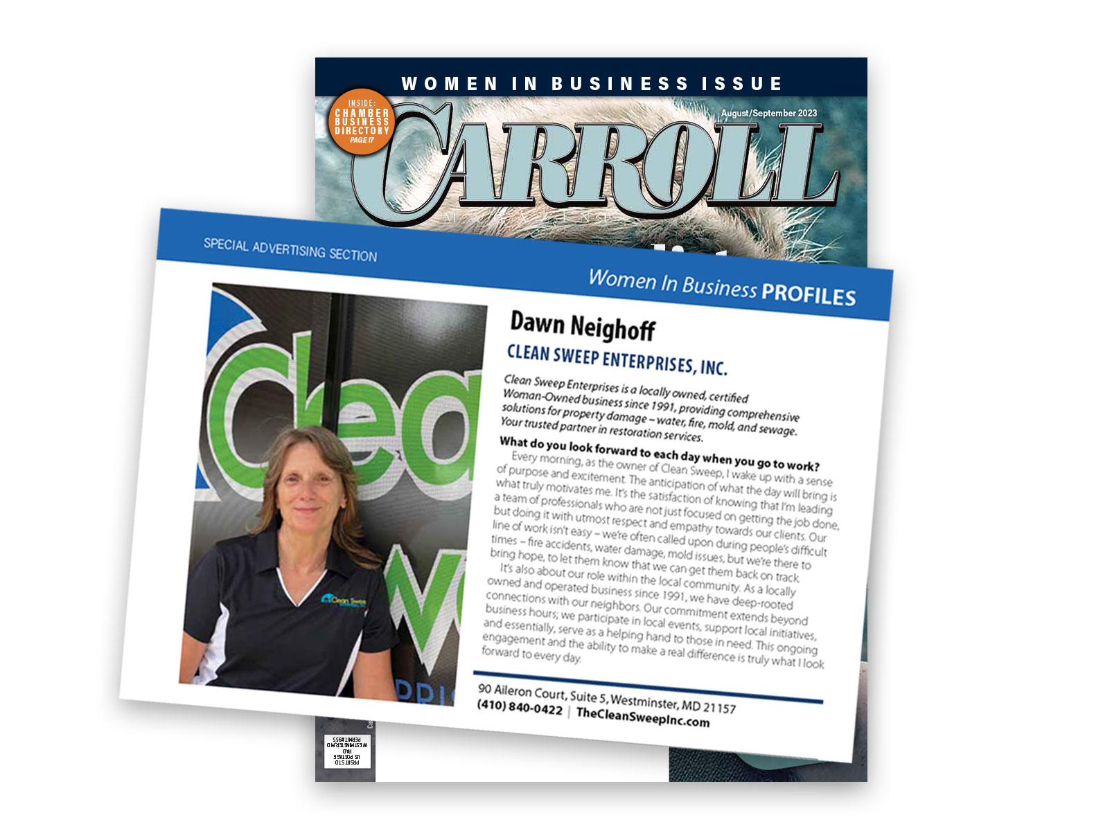 Carroll Magazine Feature - August/September 2023 Issue