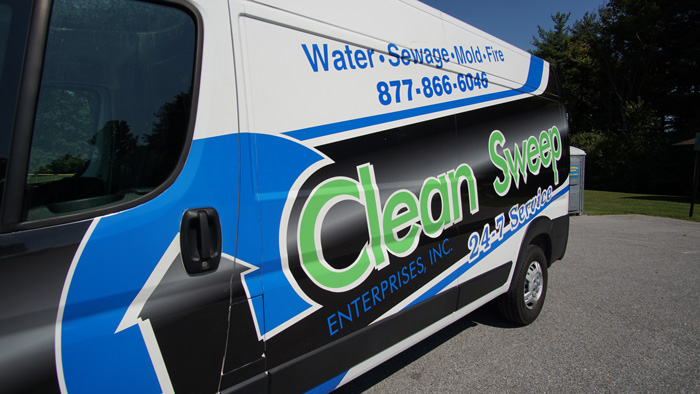 Clean Sweep Enterprises, Inc. Vehicle