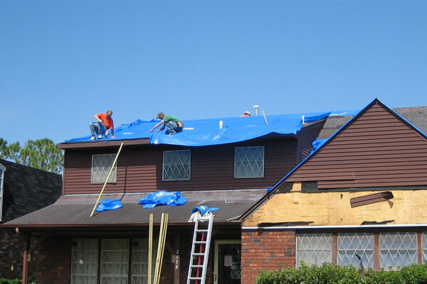 Roof Tarping in Columbia, SC