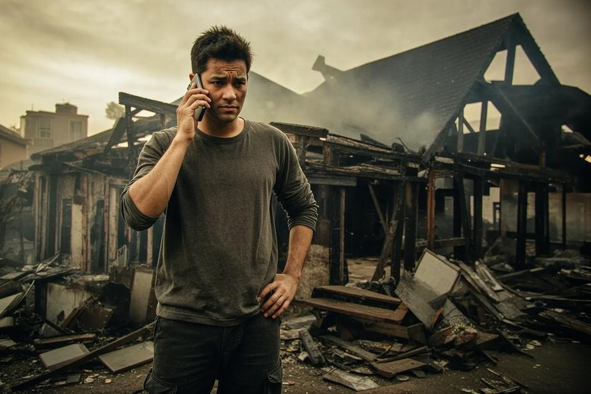 What Should You Do After Extinguishing a Fire at Home?