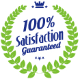 100% Satisfaction Guaranteed