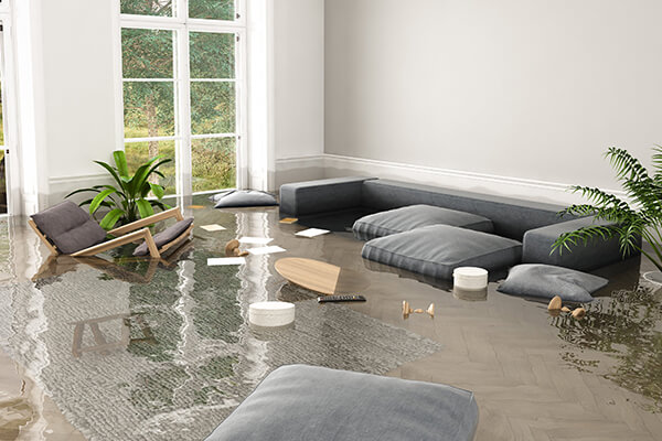 Flood Damage Cleanup in Bluewater Bay, FL
