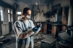 Indoor Air Quality Testing After Fire Damage