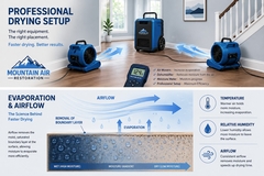 The Science of Drying: How Building Materials Actually Lose Moisture Inside a Home