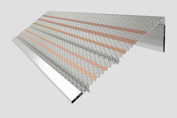 Klean Gutter with Copper Angled View 2