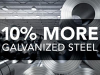 10% More Steel