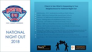 National Night Out- Columbus, OH