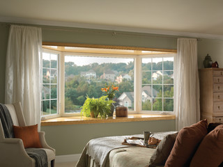 Picture of Ply Gem bay window in bedroom