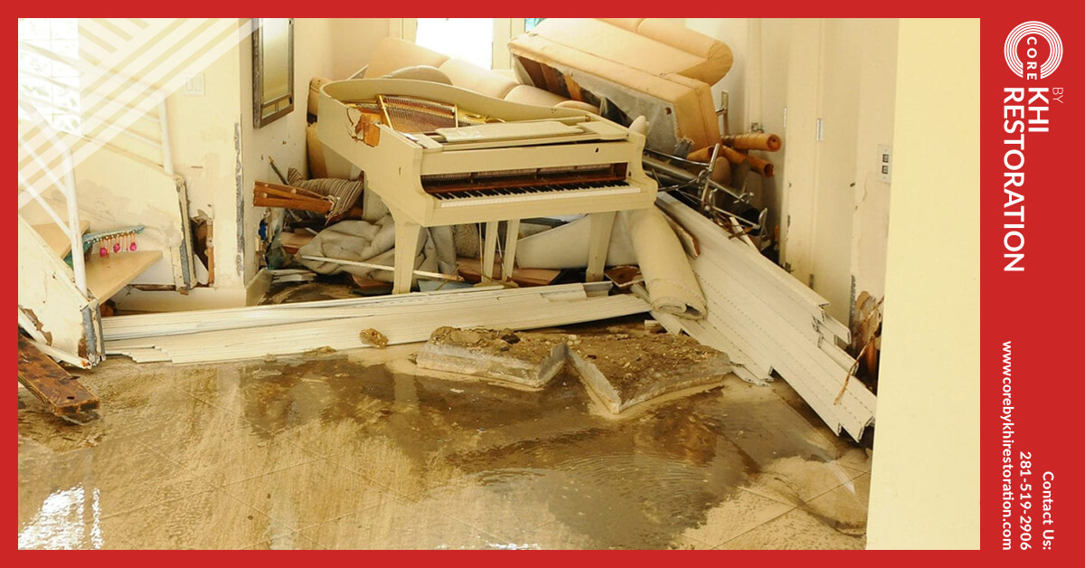 Water Damage Cleanup in Katy, TX